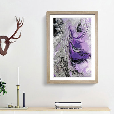 For an Angel in Abstract - Picture Frame Graphic Art Print