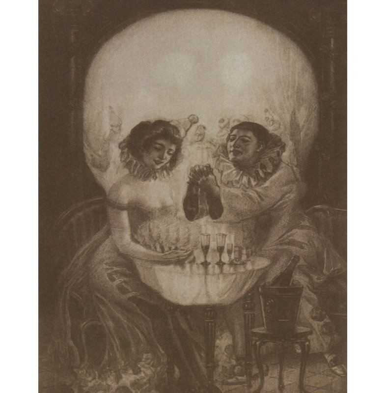 L'amour De Pierrot, H 18 po x l 14 po