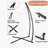 Hanging Hammock X-Stand with Tree Tent, Indoor Metal Swing Chair Stand with Play Tent, Outdoor Egg Basket Patio Seat with Support Stand, Porch Bedroom Balcony Chair with Adjustable Solid Stand-640989325