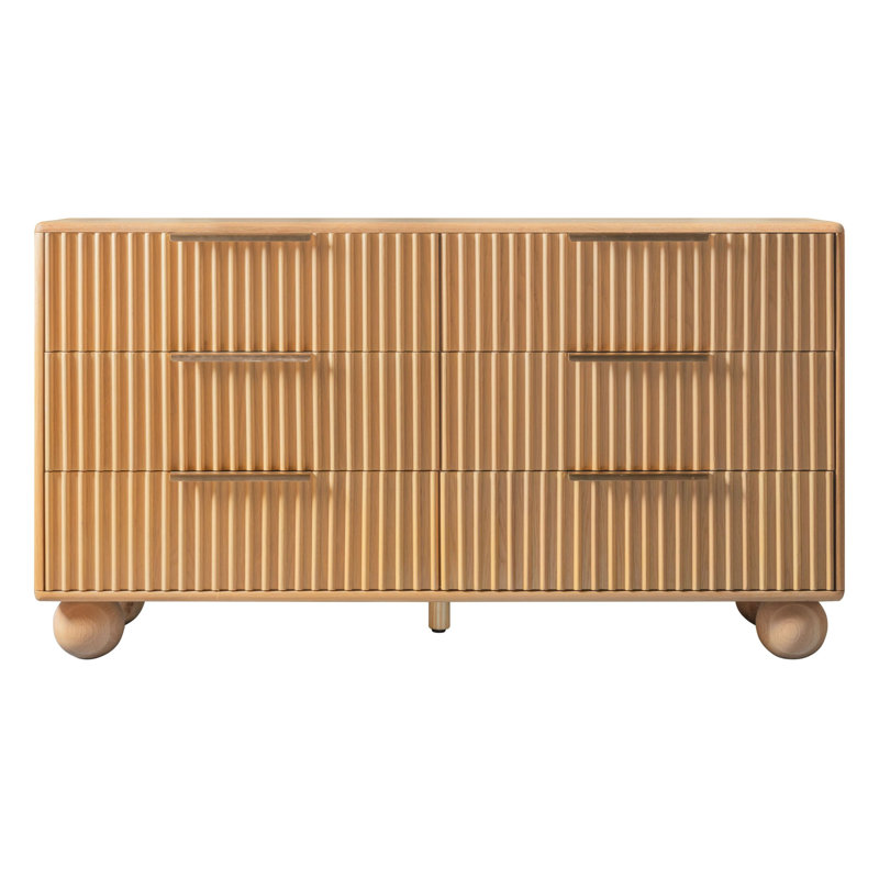 Commode double 6 tiroirs Camila
