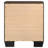 Copper Cocoa 2-Drawer Rectangular Nightstand-54003320