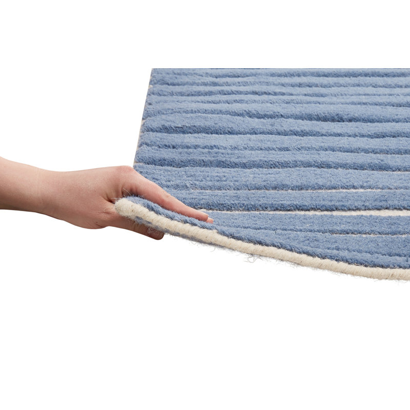 Photo Striped Hand Woven Area Rug, Rectangular 160 x 230cm