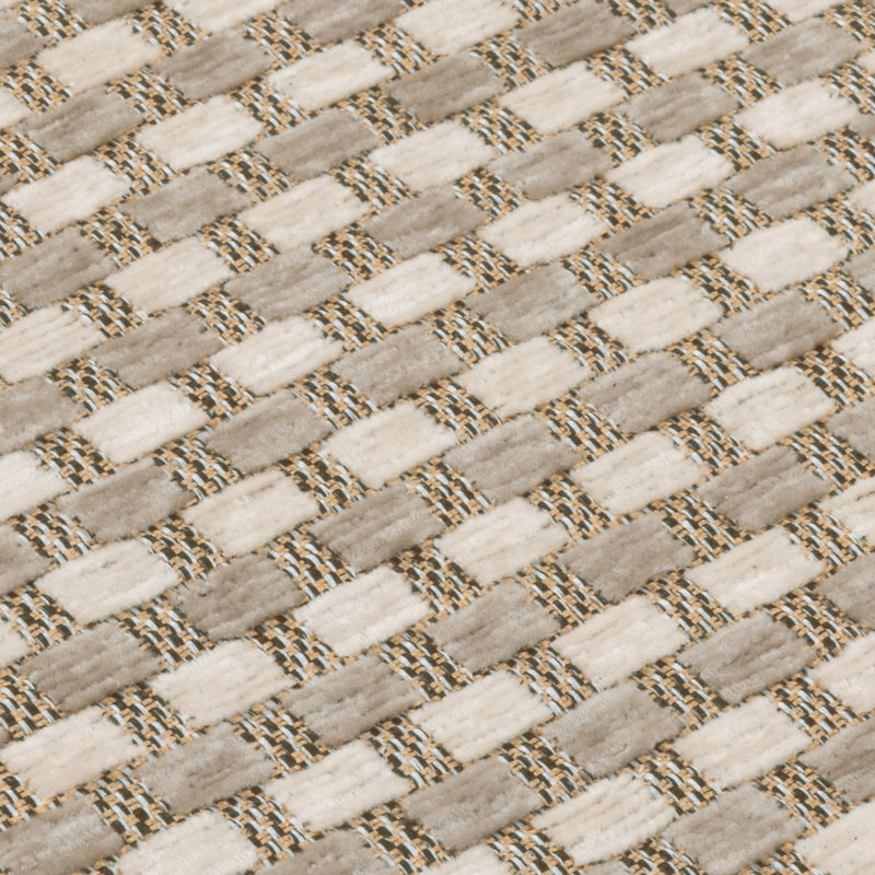 Anti-Fatigue Non-Skid Waterproof Cushioned Kitchen Mat (Set Of 2), Brown/Beige