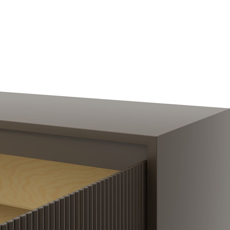 Ember Console Table, 72", Black Truffle