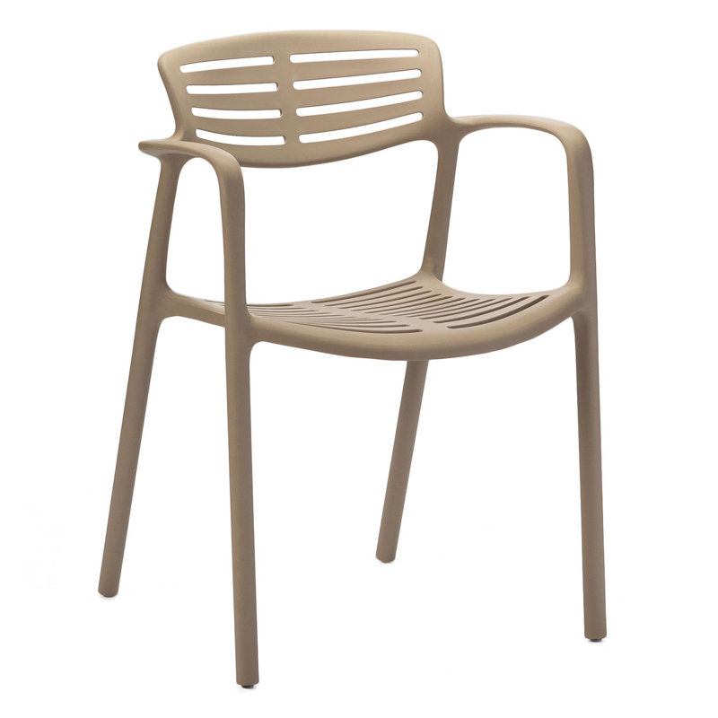 Toledo Aire Outdoor Dining Armchair, Sand