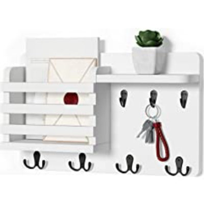 Solid Wood Wall Organizer