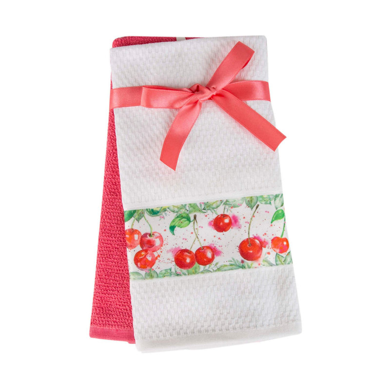 Ensemble de serviettes 100% coton 2 pièces Dawe