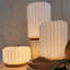 Lampe globe en bois Devontray