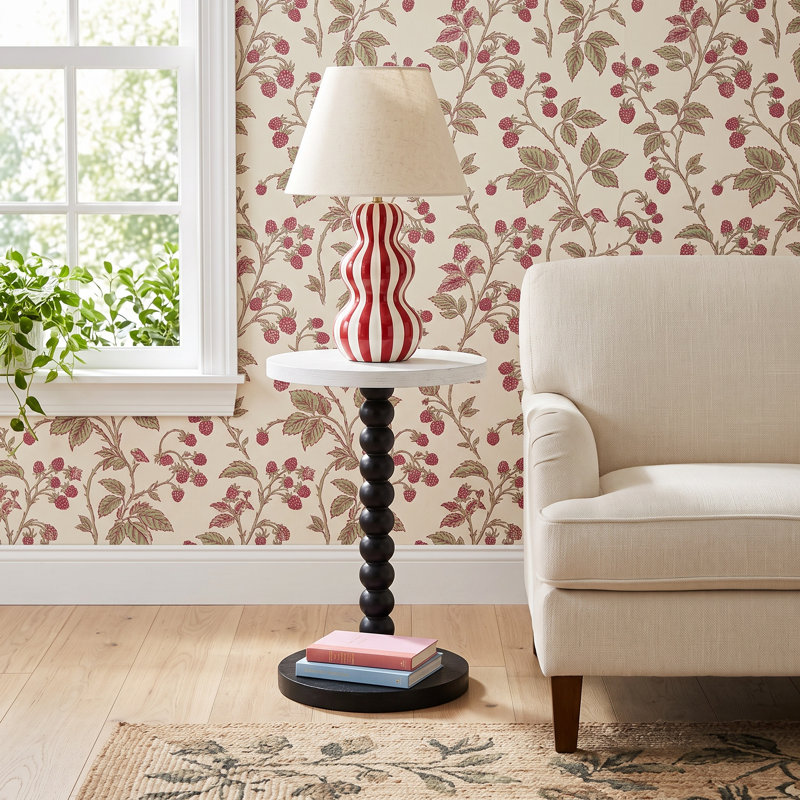 23.75" H Small Round End Table