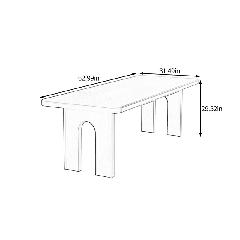 Hulin, 29.52"H x 62.99"L x 31.49"W
