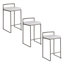 Tabouret de bar et de comptoir empilable Ernestine-707889459-701072312