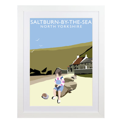 'Saltburn-by-the-Sea 4' 1 Piece Wall Art