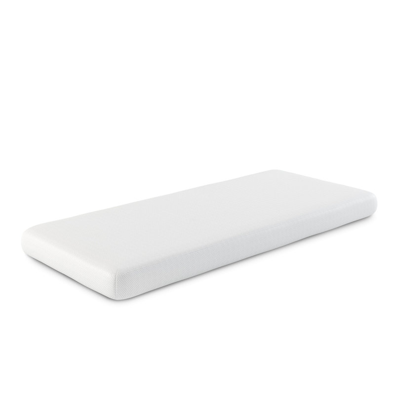 Matelas en mousse à mémoire de forme simple de 5 pouces NapQueen pour enfants - Matelas blanc respirant pour lits superposés et lits gigognes