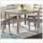 Classic Stylish Natural Finish 5Pc Dining Set Kitchen Dinette Wooden Top Table And Chairs Cushions Seats Ladder Back Chair Dining Room-618526395