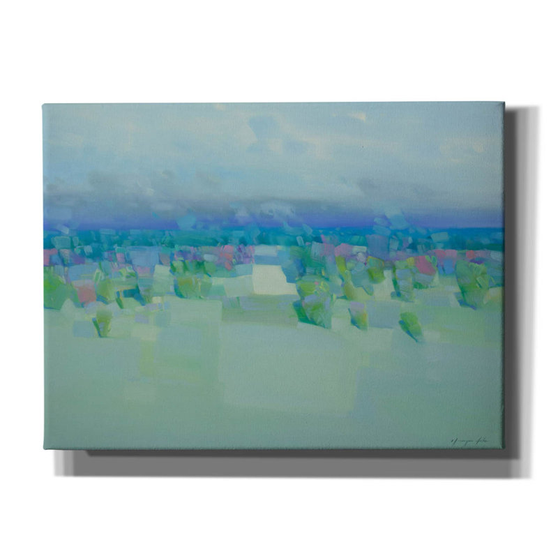 «Summer Valley 2» par Vahe Yeremyan, art mural sur toile, H 12 po x l 16 po x P 0,75 po