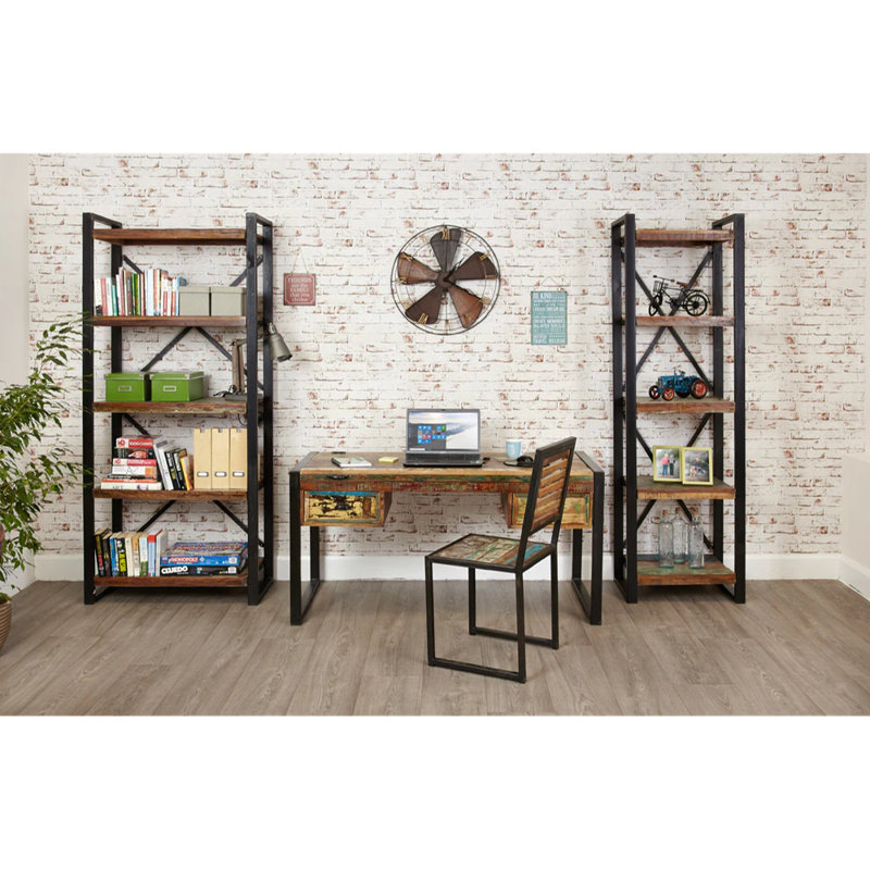 Nagao Solid Wood Writing Desk