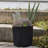 Tuxton Geometric Plastic Indoor/Outdoor Planter-98807274-98807278