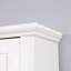 Armoire de rangement en bois pour salle de bain avec tablette réglable, parfaite pour les salles de bain élégantes et organisées