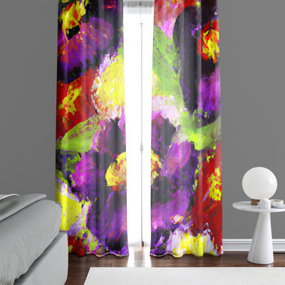 Rideau en polyester Amareyon
