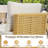 Keaghan 6 - Person Outdoor Seating Group with Cushions，Outdoor Conversation Set-571257605