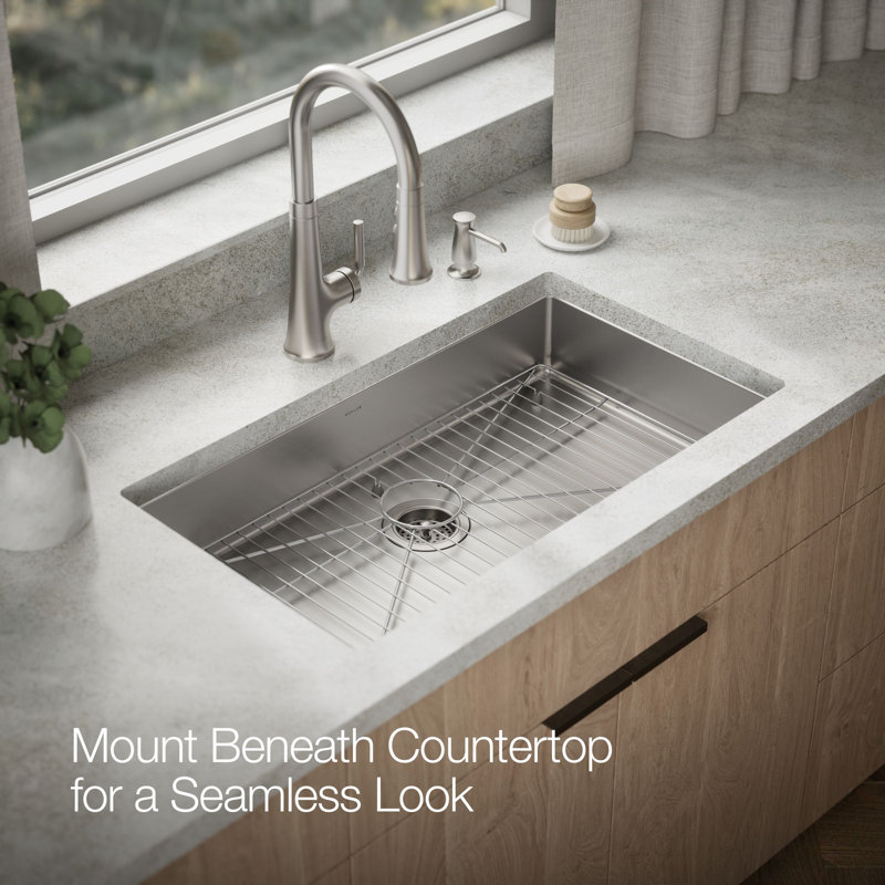 Strive 32 In. Undermount Single-Bowl Kitchen Sink