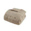 Ensembles de literie surdimensionnés en chenille surdimensionnés en polyester brun clair Southwestern Home