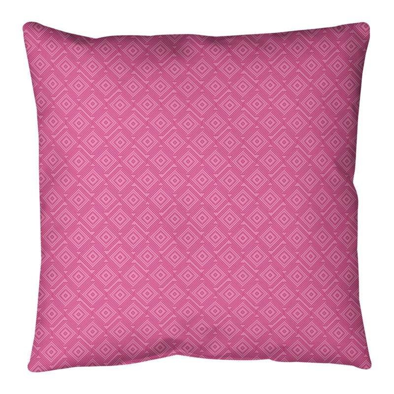 Coussin de sol Katelyn Elizabeth, 28 po x 28 po, Rose