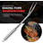 Stainless Steel Non-Stick Dishwasher Safe Grilling Tool Set