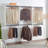 Devi White Wall Mounted Wood Closet System-289387212