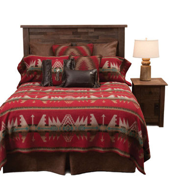 Wooded River Yellowstone III - Bed Skirt - King
