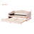 Teddy Fleece Upholstered Daybed With Light And Trundle-1979084246-1979084243