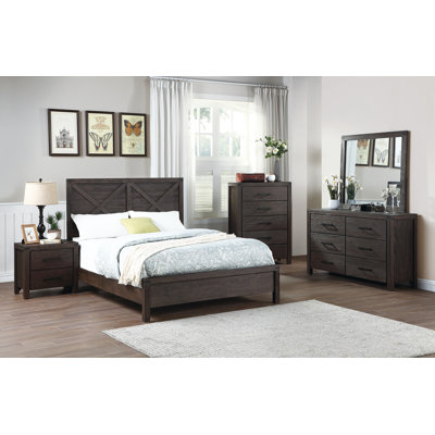 Aster Queen 4 Piece Bedroom Set -  Red Barrel StudioÂ®, 0859A51530E8428B8BEEAA54B0C1B1C7