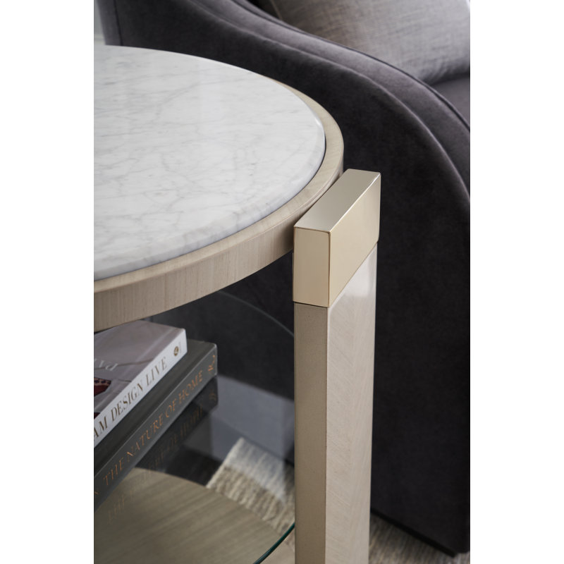 Marble End Table