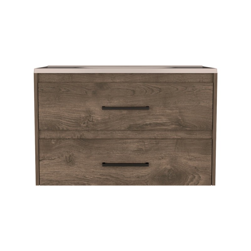 Floating Vanity Sink with 2 Drawers