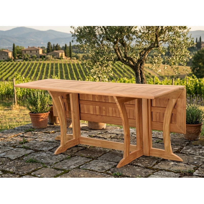 Lenworth Outdoor Teak Dining Table