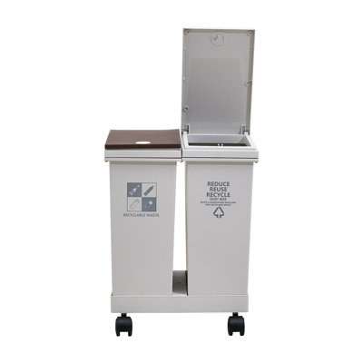 Plastic Touch Top Waste Bin