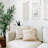 Boho Pillows Neutral Boho Cotton Pillow Cover