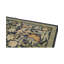 Hand-Knotted High-Quality Navy, Cream, and Green Area Rug