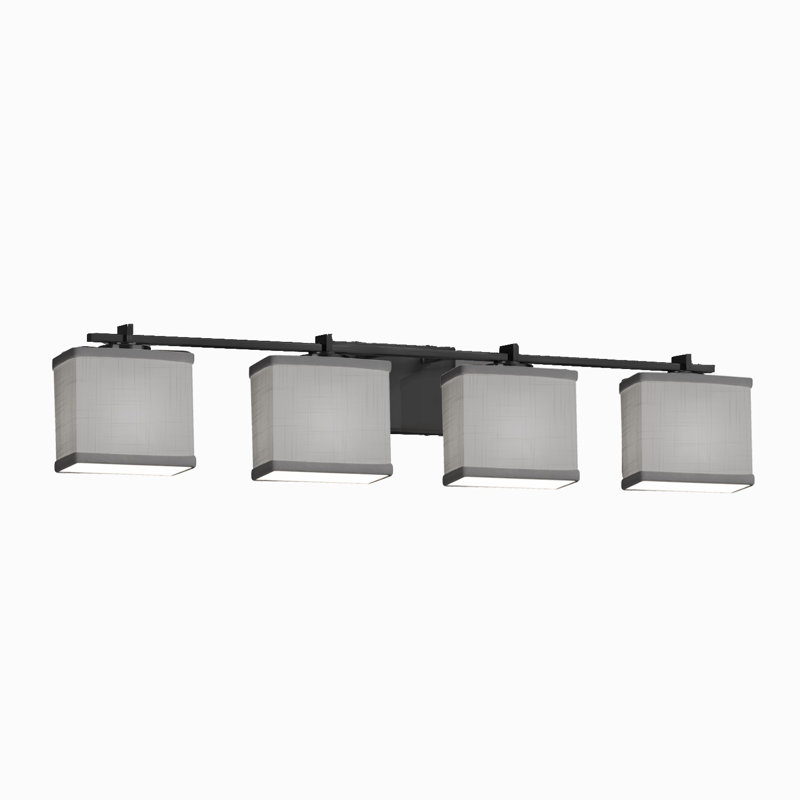 Casson 4 - Light Dimmable Vanity Light, Matte Black