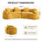 109.45" Curved Boneless Sectional Sofa, No Assembly For Multiple Scenarios-893999234