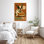 Boston Terrier au four - 1 pièce, rectangle Boston Brier sur toile, impression