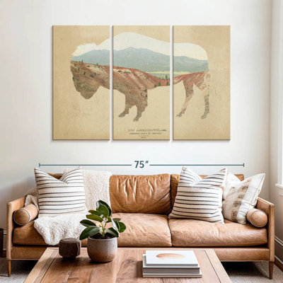 Brampt American Southwest Buffalo Distressed