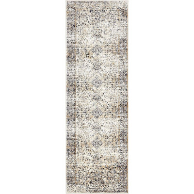 Tapis à motif oriental gris / crème Widger