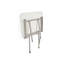 Banquette de douche extra large Seachrome Lifestyle & Ababilities, avec coussin rembourré Naugahyde, fixation murale et pieds réglables