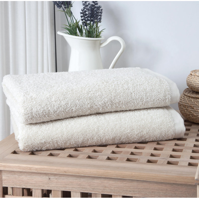 Zimmerman Midweight Bath Towel, Cream