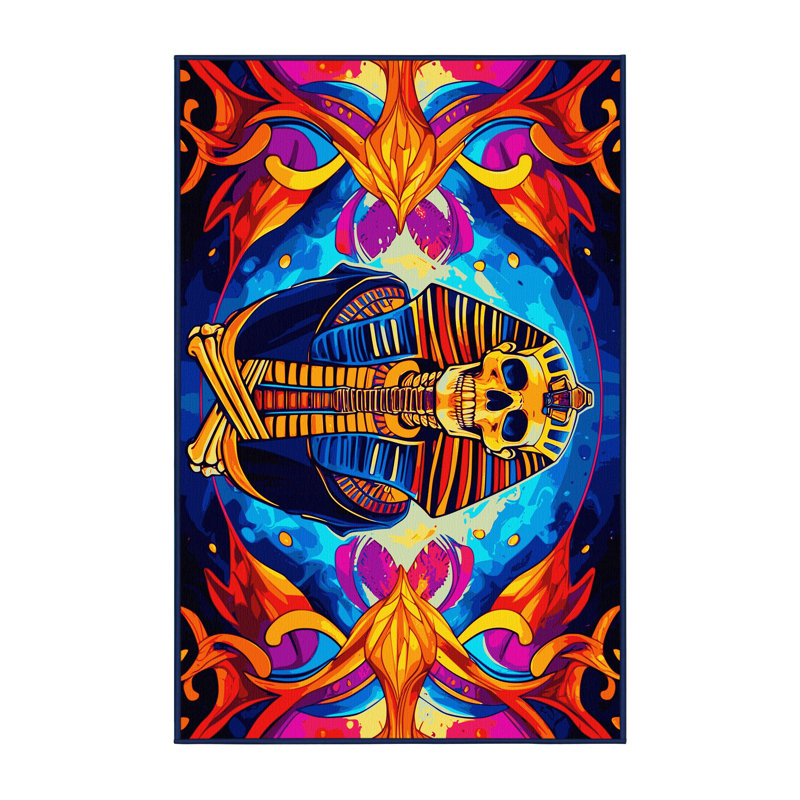 Luminous Dive Rug, Rectangle 5' x 8'