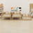 Triple Wood Bunk Bed, With Ladders, Guardrails-730253881