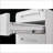 File Cabinet, 3 Drawer Mobile Under Desk Storage with Lock for Office | Snow White Metal-2098291322