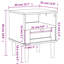 Table de chevet Alroy-1897521264