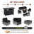 6-Seater Wicker Patio Conversation Set With Cushions, 44" Fire Pit Table And Coffee Table For Outdoor Use-1497287738-1497287737